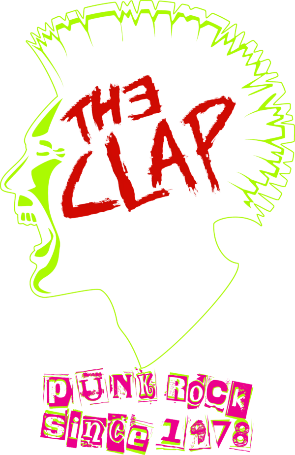 TheClap-PunkSince78-Red-Green-Pink